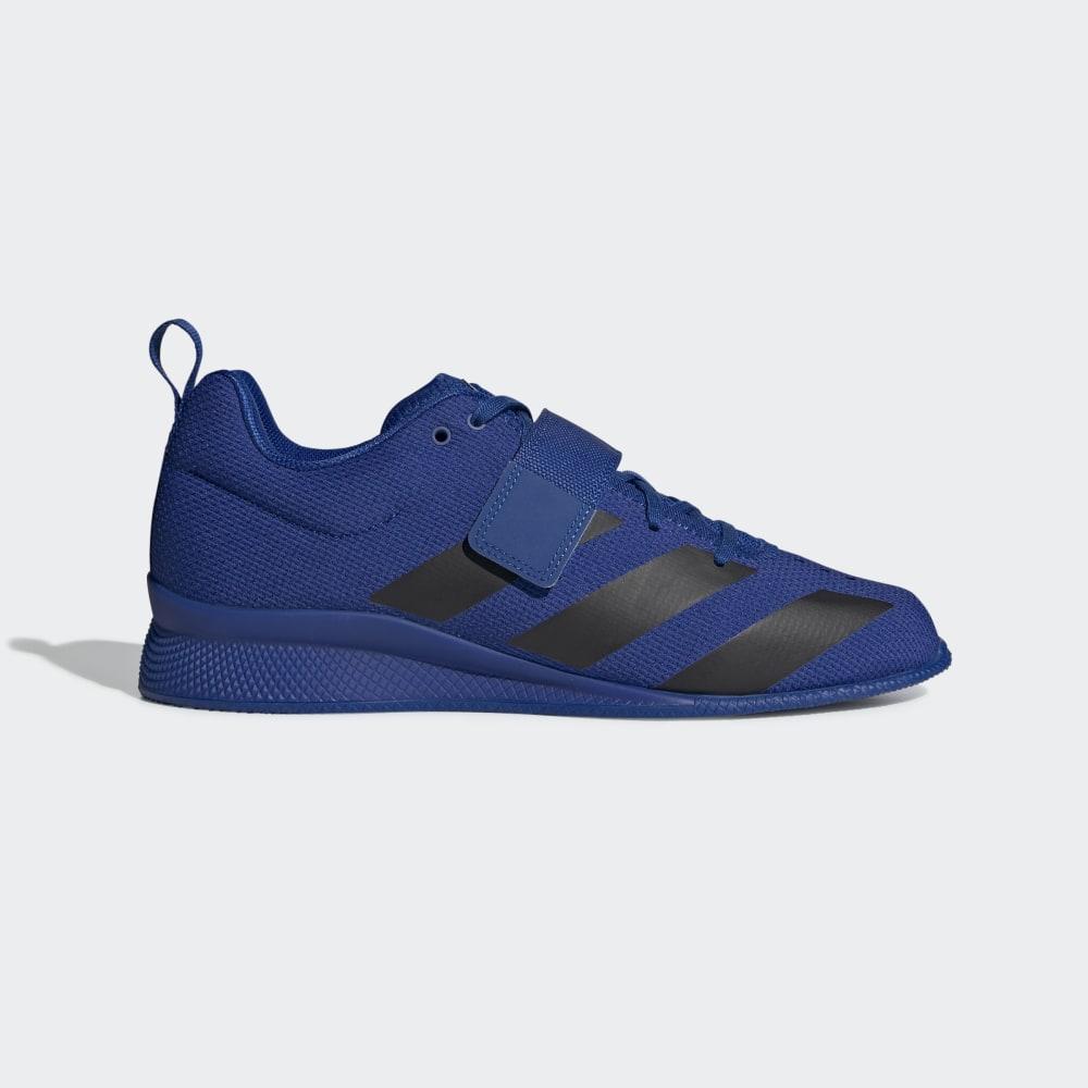 Ghete Haltere Adidas Adipower 2 Barbati Romania - Albastru Regal/Negrii/Albastru Regal F99817